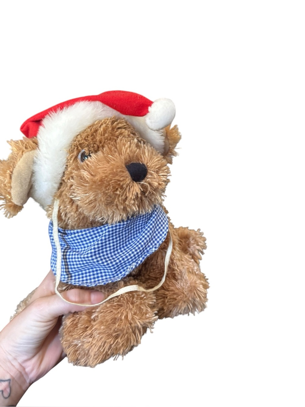 Heritage collection plush Christmas dog